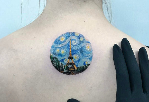 25 Tattoos Inspired by The World's Most Famous Works of Art
