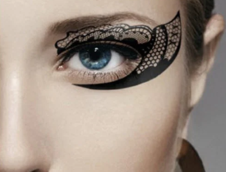 Pimp your eyes with Temporary Eye Tattoos!