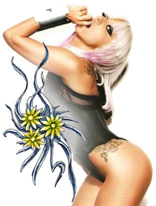 Lady Gaga’s Tattoos & Meanings