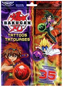 Bakugan (35 tatoeages)