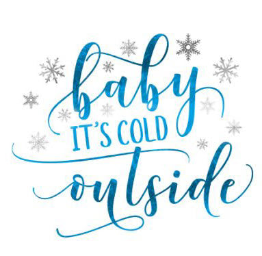 Baby, It's Cold Outside Metallic Tattoo