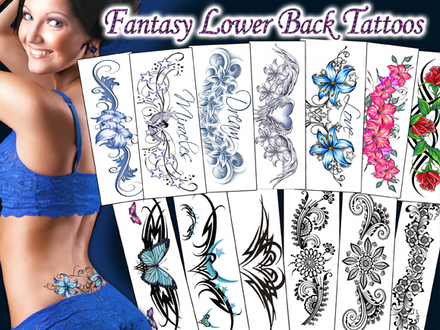 Fantasy Tribal Tattoos Package (13 different tattoos)