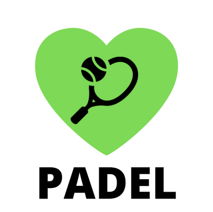 Tatouage "I love padel" - vert