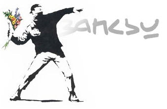 Lanceur Des Fleurs - Banksy Tattoo