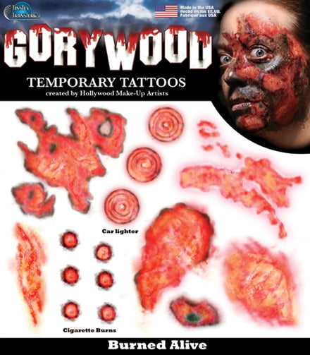 Burned Alive - Gorywood Tattoos
