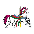 Klein Carrousel Paardje Tattoo