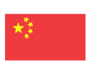 Chinesische FlaggeTattoo