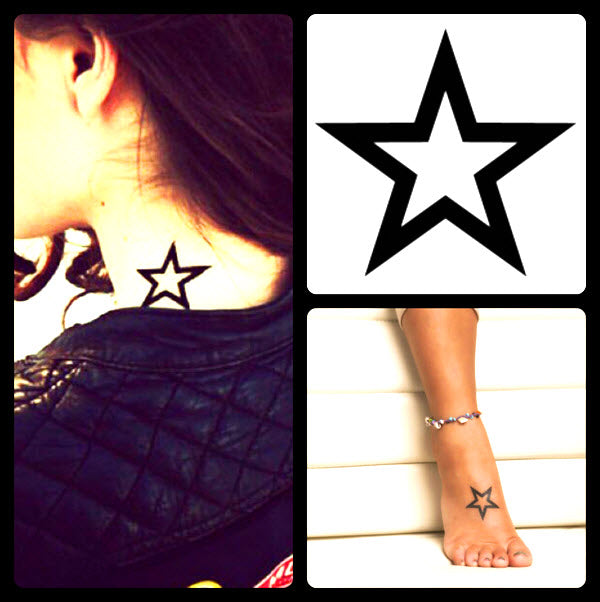 étoile Cool Petite Tattoo