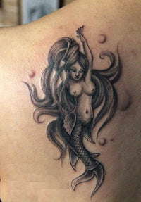 Dancing Mermaid Tattoo Sleeve
