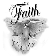 Colombe Faith Tattoo