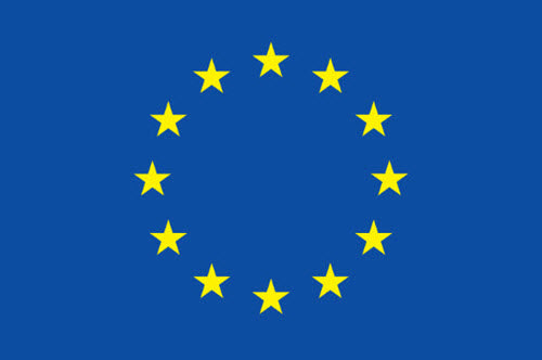 Europäische Flagge Tattoo