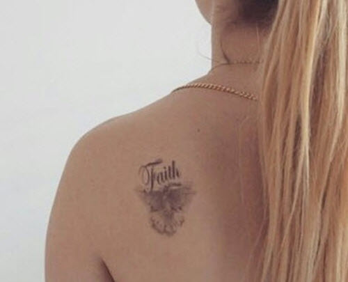 Duif Faith Tattoo