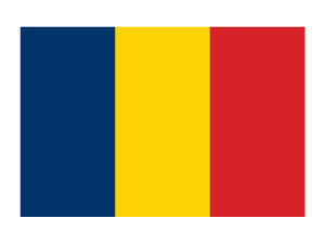 Rumänien Flagge Tattoo
