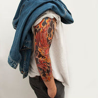 Full Sleeve Arm Tattoo Dragon - Tattoonie