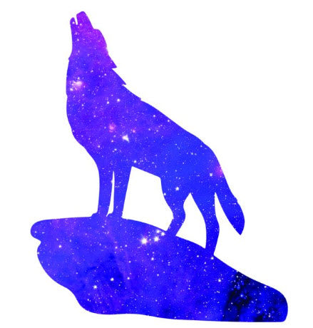 Galaxy Wolf Tattoo