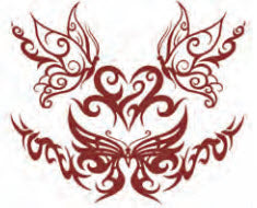 Henna Paillettes Tattoos