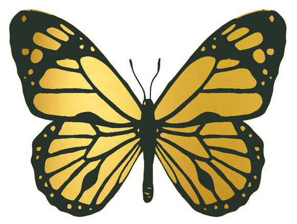 Golden Butterfly - Tattoonie