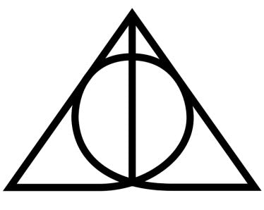 Harry Potter - Tatuaggio Deathly Hallows