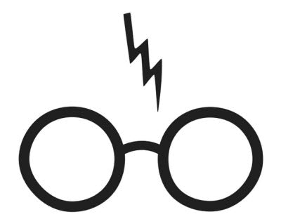 Harry Potter - Tatuaggio Occhiali