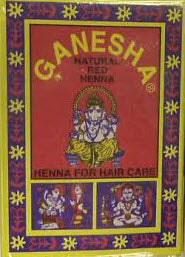 Ganesha Henna Pulver