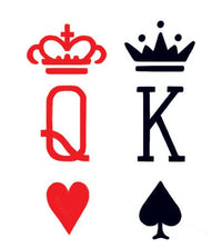 King & Queen Cards Tattoo