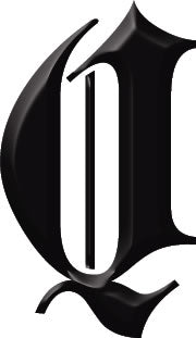 Gotische Letter 'Q' Tattoo