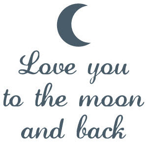 Love you To The Moon And Back Tattoo