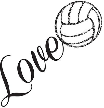 Love Volleyball Tattoo