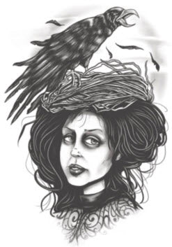 Ms Crow Tattoo