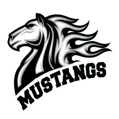 Mustangs Maskottchen Tattoo