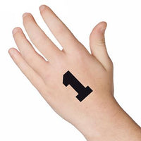 Cijfer 1 (Een) Tattoo