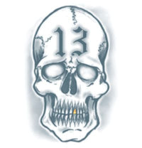 13 Skull Tattoo