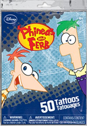 Phineas and Ferb (50 tattoos)