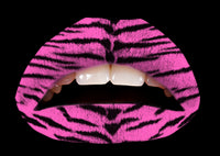 Pink Tiger Violent Lips (3 Lippen Tattoo Sets)