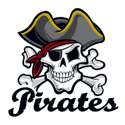 Pirates-Maskottchen Tattoo