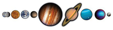Sonnensystem Planeten Tattoo