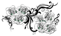 Lady GaGa - Rhytmic Roses Tattoo
