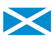 Schottische Flagge Tattoo
