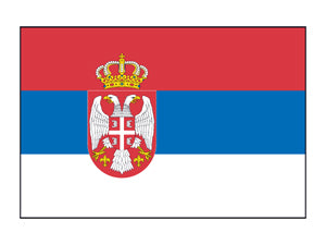 Servië Vlag Tattoo