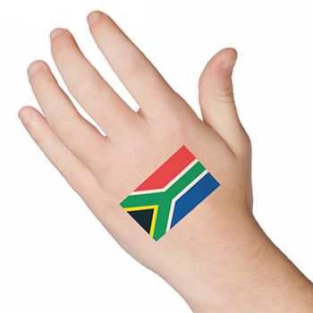 Säd-Afrikanische Flagge Tattoo