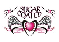 Glitter Hart 'Sugar Coated' Tattoo