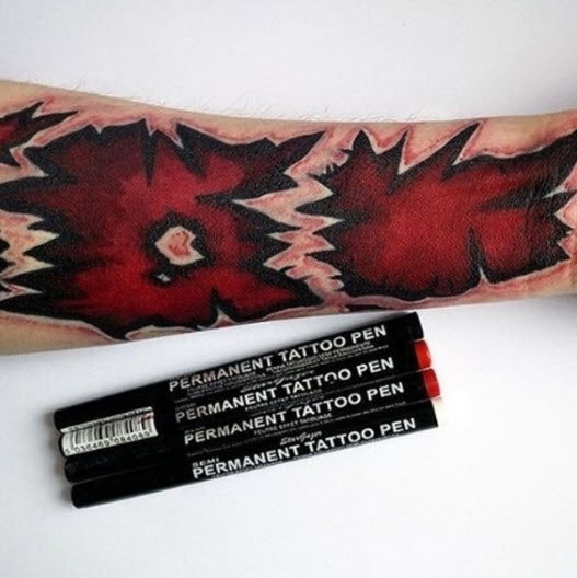Stargazer Tattoo Stift - Zwart