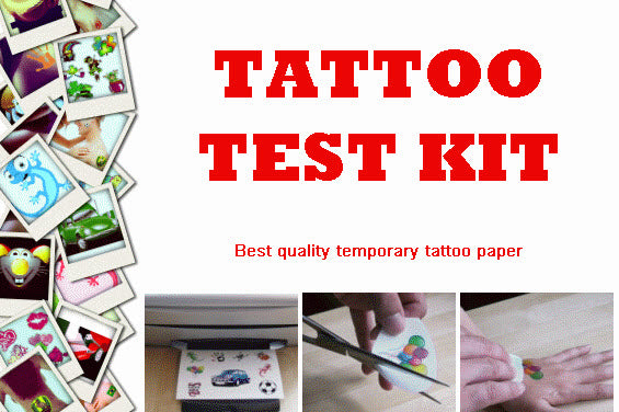 Tattoo Test Kit Groß - Laserdrucker
