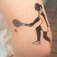 Voetbal Tennis - Lydia Leith  (4 Tattoos)