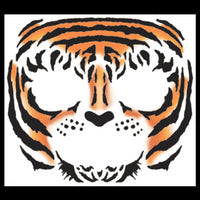 Tiger Gesichts-Tattoo-Set