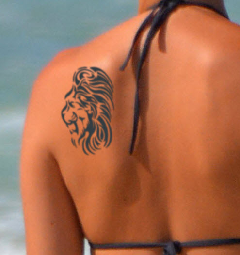Tribal Leeuw Tattoo