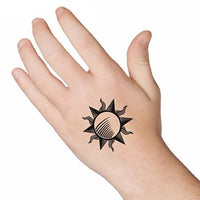 Tribal Sonne Tattoo