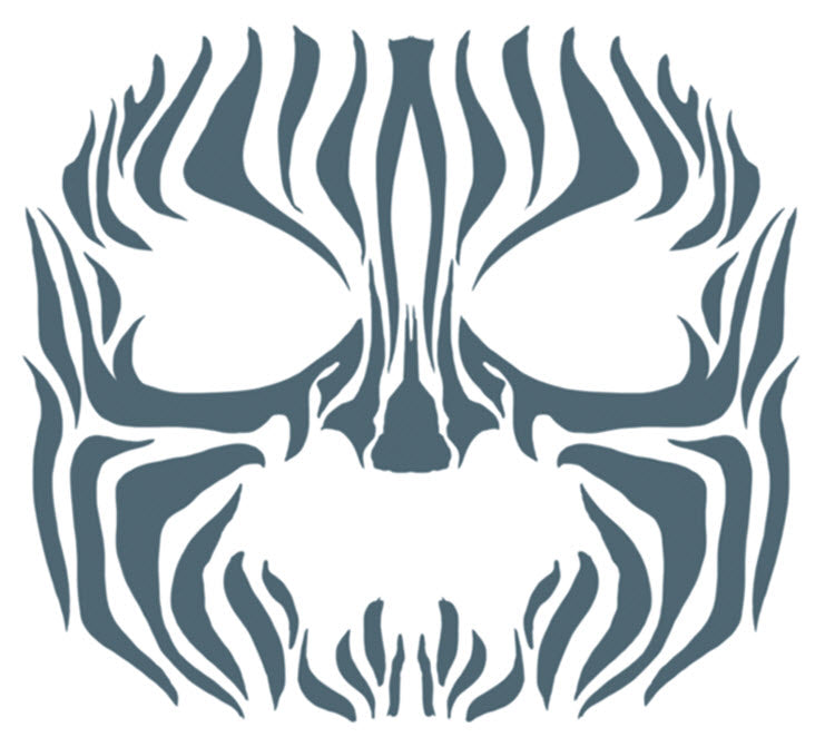 Tribal Zebra Gesichts-Tattoo-Set