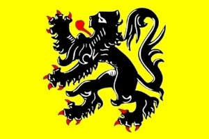Flandern Flagge Tattoo