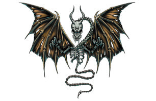 Weird Dragon Tattoo